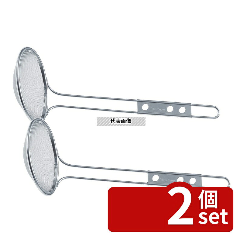 商品の特徴 ●40メッシュ ●アク取りとしてもご使用いただけます。 製品仕様 ●型番:10166 ●商品ブランドシリーズ:ThreeSnow(新越) ●品名情報分解1 物:かす揚げ ●品名情報分解3サイズ:9cm ●外寸:揚げ部:φ90/柄:205 ●内寸:深さ：15/ ●材質:18-8(ステンレス)/ JANコード：4989083101667