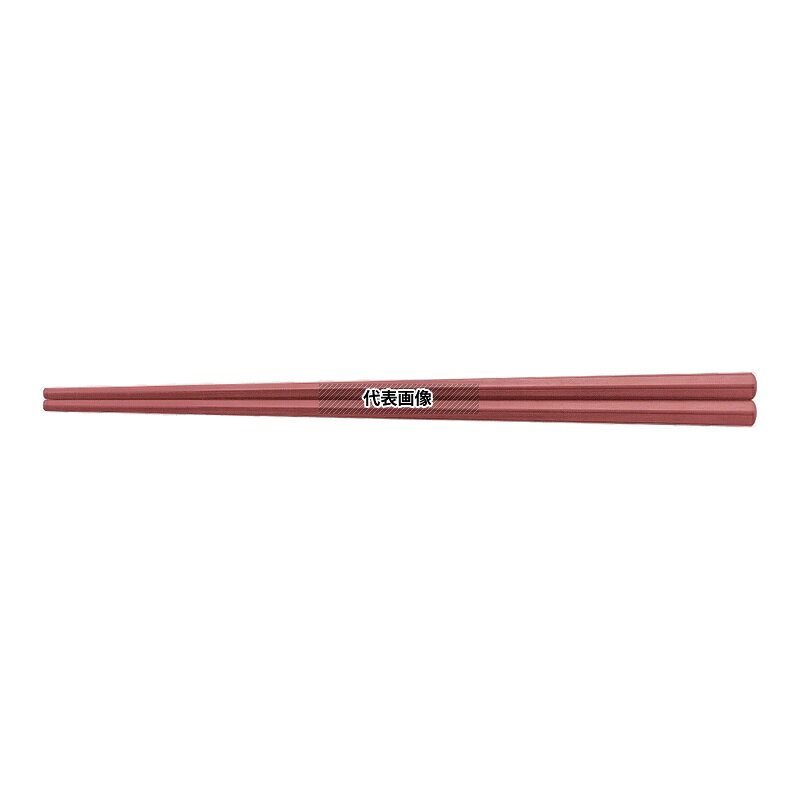福井クラフト SPS樹脂箸 五角先太 21.8cm 茶 6-1332-8 218mm 箸 No.0442300