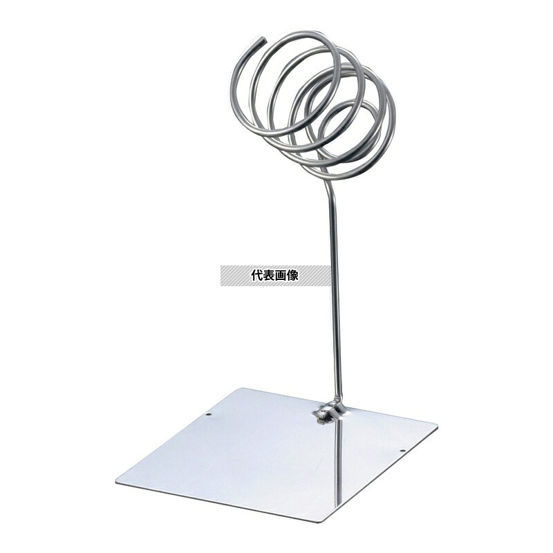 日本メタルワークス 18-8(ステンレス) IKD 抗菌 シンプルトングホルダー シングル 120×140×H210mm 台 No.0525400