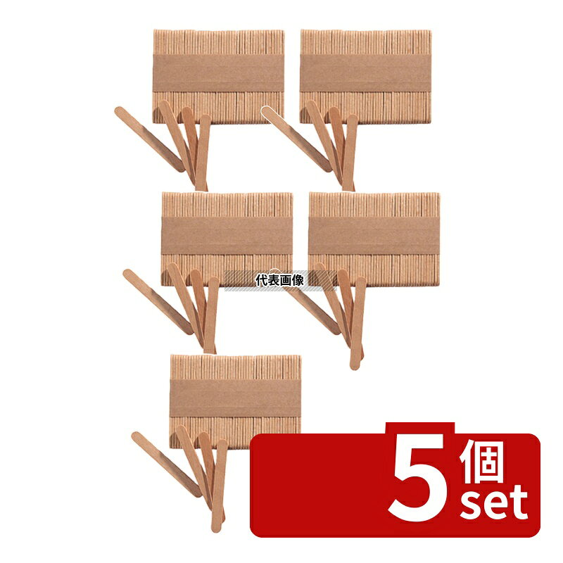 【5個セット】Silikomart(シリコマート) ステッコフレックスミニ WSM木製ミニスティック(500本入) 72×8mm 棒 No.0558850