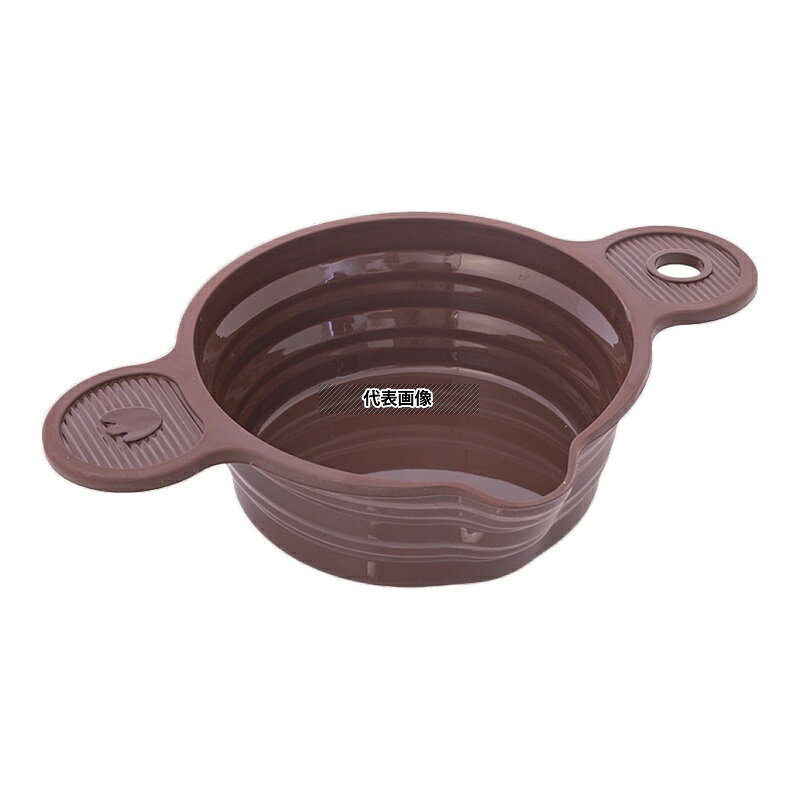セミプロDIY店ファーストの【2個セット】パヴォーニ(Pavoni) シリコン 湯煎パン マリー ブラウン 850ml 275×185×H66mm 湯煎鍋 No.0559050｜アングル2