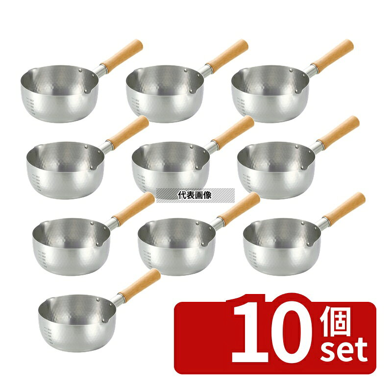 【10個セット】ステンレス 煌六花 (コウリッカ) 雪平鍋 18cm KRY-18 1.7L 外径:192 雪平鍋 No.2006310
