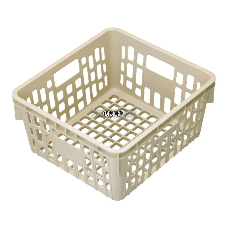 【2個セット】食器カゴ SKラック アイボリー PSK-300NIV 390×360×H200 カゴ No.2112050 first23-19716782 セミプロDIY店ファースト サンプル画像2