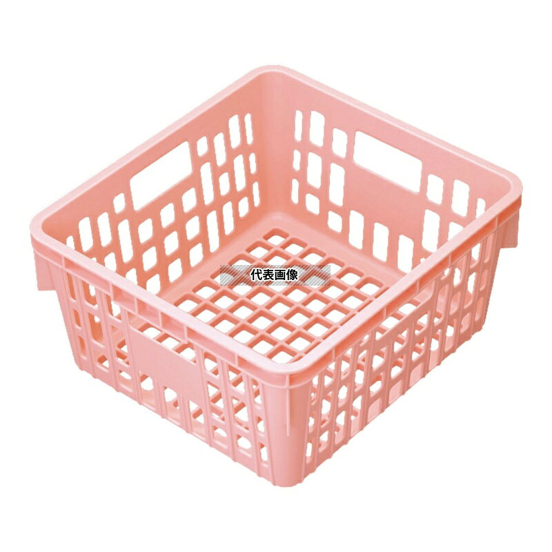 【10個セット】食器カゴ SKラック ピンク PSK-300NP 390×360×H200 カゴ No.2112060 first23-19715594 セミプロDIY店ファースト サンプル画像2