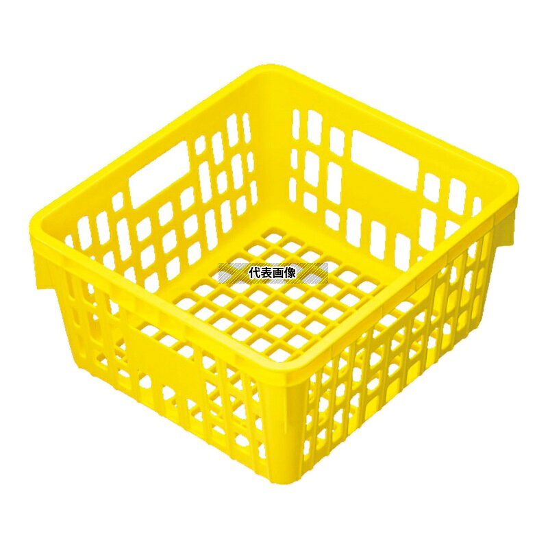【2個セット】食器カゴ SKラック イエロー PSK-300NY 390×360×H200 カゴ No.2112070 first23-19715597 セミプロDIY店ファースト サンプル画像2