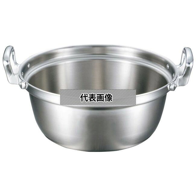 EBM(江部松) ビストロ 三層クラッド 料理鍋 42cm OD440×BD300 IH・ガス兼用鍋 No.4147600