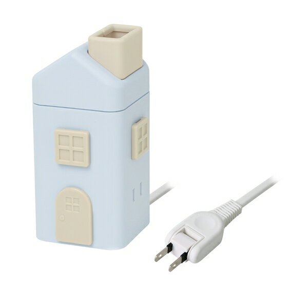 ソニック ULH-7807-B えんとつ屋根のコンセントハウス 2m AC6個口 ブルー