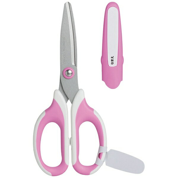 ソニック メガサク 学童はさみ 桃 SK-312-P モモ