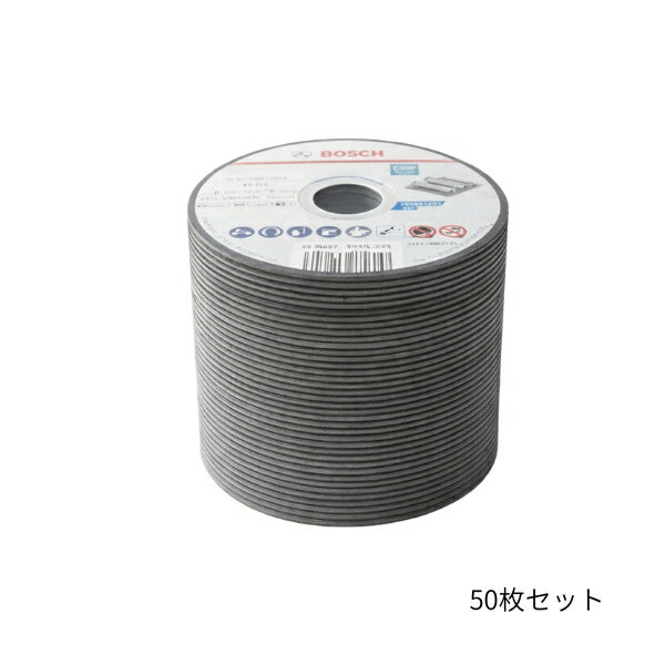 ボッシュ 切断砥石 一般鋼材用 105×1.2×15mm 50枚入り ベビーサンダー用 砥石 ディスクグラインダー用切断砥石 【在庫有り】