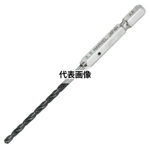 MARBEL(マーベル) 切削工具 6MTD-33 [切削工具] [ドリル] [6角軸鉄工用ドリル] 製品仕様 ●JANコード：4992456314076 ●サイズ：3.3mm ●有効長：45 ●全長：103 ●質量：14 ●素材：ハイスピード鋼(HSS)