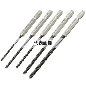 MARBEL(マーベル) 切削工具 6MTD-SETA [切削工具] [ドリル] [6角軸鉄工用ドリル] 製品仕様 ●JANコード：4992456314311 ●サイズ：2.5mm(M3),3.3mm(M4),3.5mm(M4),4.2mm(M5),5.0mm(M6) ●有効長：- ●全長：- ●質量：- ●素材：ハイスピード鋼(HSS)