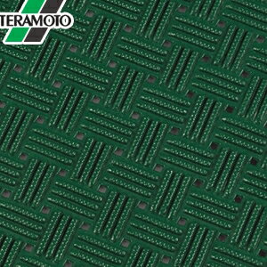 テラモト ダイヤマットグリッド 緑 92cm×10m MR-159-000-1 [法人限定]