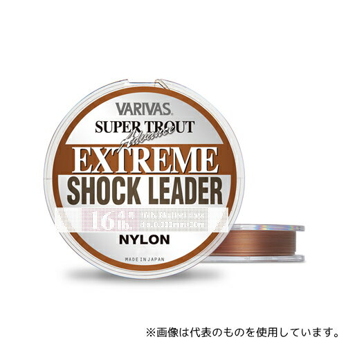 バリバス ナイロン スーパートラウト アドバンス エクストリーム ショックリーダー 30m 10LB 2.5号 4513498112255