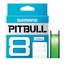 シマノ PEライン ピットブル8 PL-M78S 300m 1.0号 ライムグリーン 4969363647894