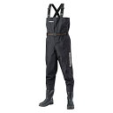 シマノ ハイパーウェーダー(チェストハイ・カットピンフェルトソール) FF-055T M ブラック 4969363667663