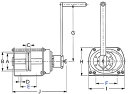 富士製作所　手動ウインチ　ポータブルウインチ　LHW-500V　横引きエンドレス作業用 2