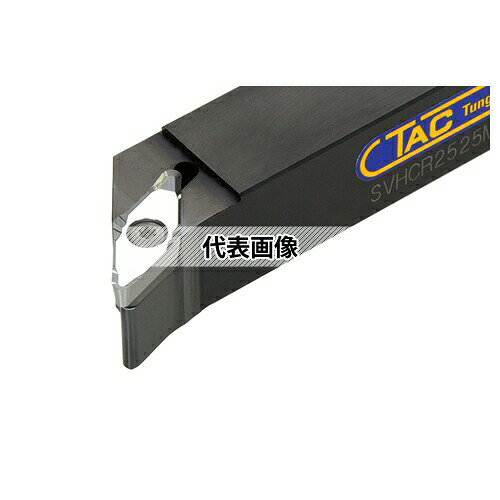 タンガロイ：SVHCL2525M22 切削工具_旋削用工具_溝入れ・突切り_外径用 製品仕様 ●ファミリー名：ポジ、スクリューオンバイト、35°ひし形インサート、アプローチ角107.5° ●re[標準コーナ半径]：0.8 ●R/L[勝手]：L ●L1[全長]：150 ●f[刃先距離]：32 ●h[シャンク高さ]：25 ●b[シャンク幅]：25 ●L2[頭部の長さ]：24.1 ●h1[刃先高さ]：25 ●JAN：4543885073968