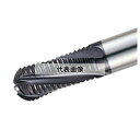 タンガロイ 3/4枚刃ねじれ角20°高硬度材(〜55HRC)荒用ボールエンドミル TEBRF-T3/4 TEBRF180T4-32C18M92:AH750