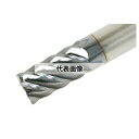 タンガロイ 4枚刃ねじれ角45°高硬度材(〜65HRC)用エンドミル TECH-B6 TECH100B6-22C10-72:AH725(4)