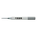日進工具 無限コーティングプレミアム 高硬度用2枚刃ロングネックラジアスエンドミル MHRH230R D0.8XR0.05X8