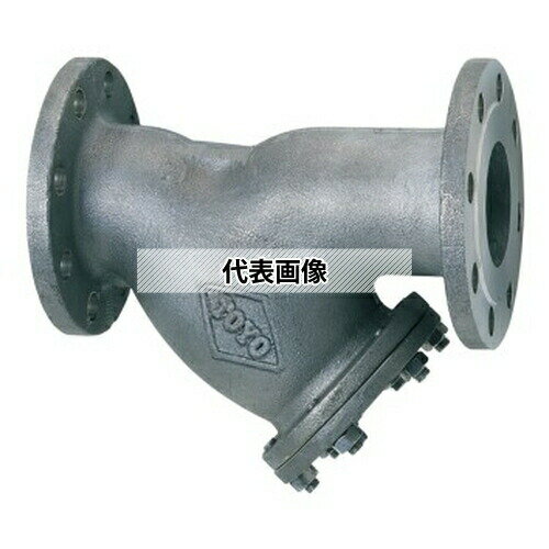 東洋バルヴ ステンレス Y形ストレーナ(10-UTF-VA) 10-UTF-VA 125A[送料別途お見積り]