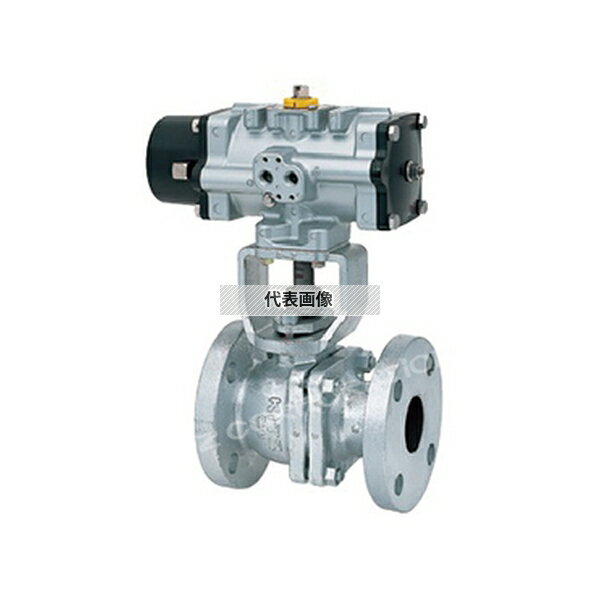 キッツ(KITZ) 空圧 《FAS型/スプリングリターン》 鋳鉄製ボール(FAS-10FCTB) FAS-10FCTB 80A[法人限定][送料別途お見積り]