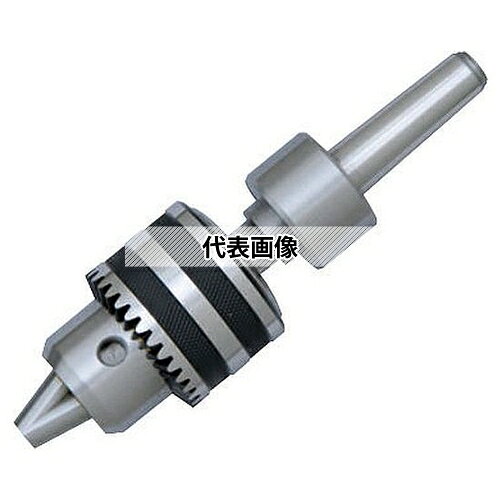 東洋アソシエイツ：(60540) C-9用 回転ドリルチャック 生産加工機_工作機械周辺機器_小型工作機械_卓上旋盤 ●精密卓上旋盤コンパクト9の心押台に取り付けてワークピースを掴みます。 ●センター穴を加工できない材料などの振れ防止に使用します。 ●ベアリングが内蔵されており、材料と同転します。 製品仕様 ●把握径：φ1.0〜13.0mm ●アーバー：MT-2S ●JAN：4520819605402