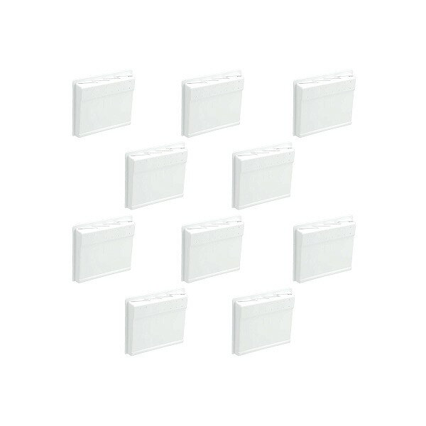 商品の特徴 GAONA(ガオナ)　包丁差し 10個入 キッチン用 原状回復 GA-PF034 【特長】 ●キッチンの原状回復に最適な開き戸用包丁差し10個入りです。 ●マンションやアパートなどの賃貸住宅の修理・修繕・リフォーム部材としてよく使われています。 ●包丁が4本収納できるシンプルなデザインの交換用包丁差しです。 ●普通サイズの包丁を2本、刃の厚い出刃包丁などを2本収納できます。 ●刃渡り190ミリまでの包丁を収納できます。 ●集合住宅などでの複数取替えに便利な10個入りです。 ●取付用のビス2本付き。 製品仕様 【仕様】 ●材質：ポリプロピレン ●付属品：ビス JANコード：4972353813438