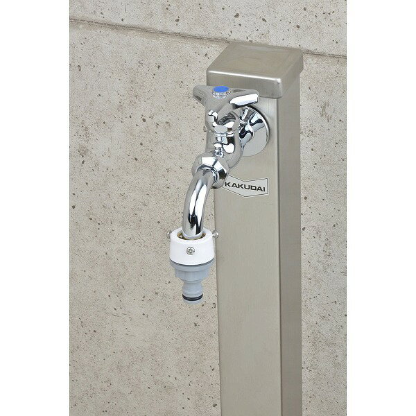 GAONA(ガオナ)　万能口金 ワンタッチ接続用 (蛇口ニップル ビス止め 呼13の蛇口用) GA-QA003