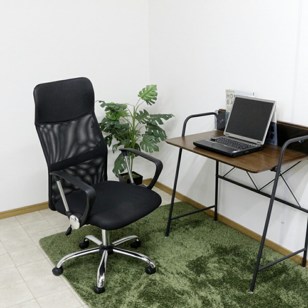 後藤家具物産 オフィスチェアー OA-KNG キング ワークチェアー キャスター付き 昇降式 回転チェアー ハイバック | 肘付 肘付き ハイバック ブラック [3]