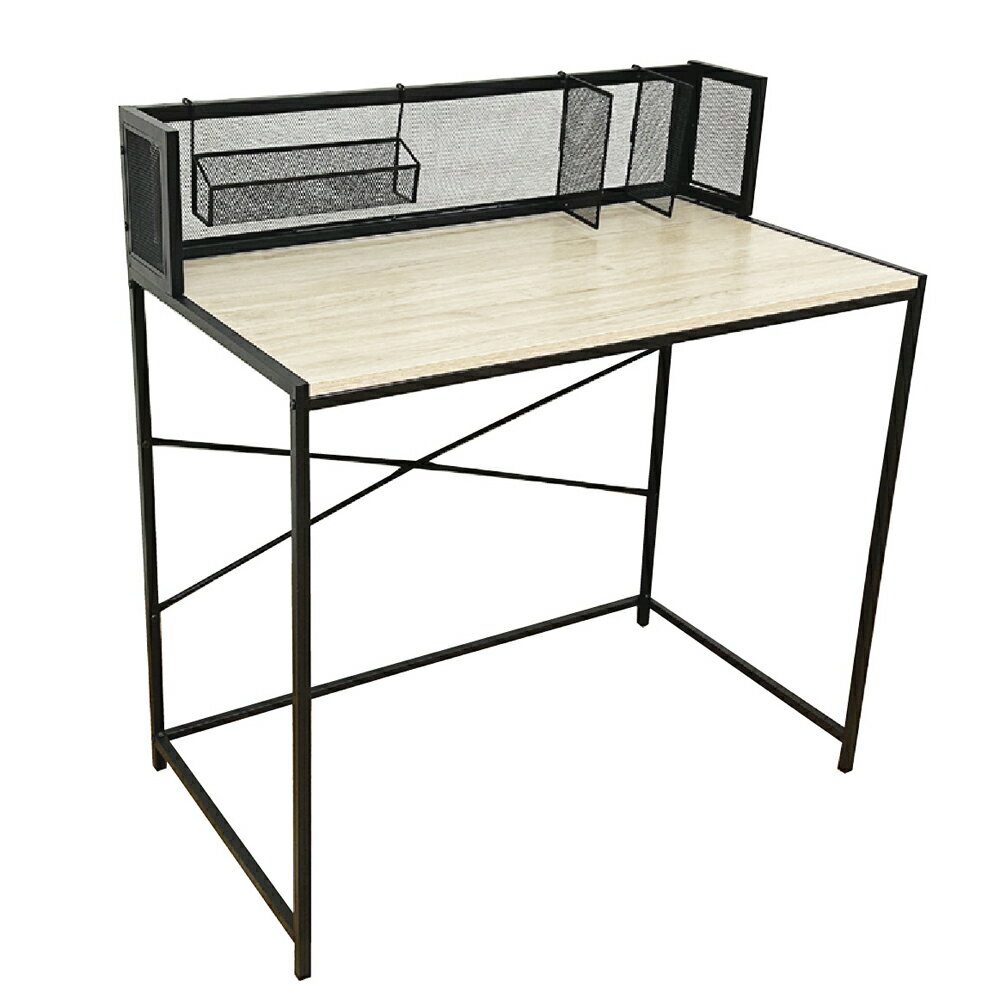 後藤家具物産 デスク KD-LOLLY-90D ローリー90デスク 幅90 ナチュラルブラック | デスク 幅90cm ブラック アイアン 古木風 3Dシート モダン シンプル