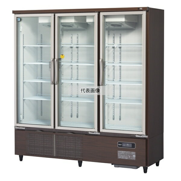 ホシザキ(HOSHIZAKI) リーチイン冷凍ショーケース USF-180A3-B 内容:1174L 2電源必要 幅:1800mm[法人限定]