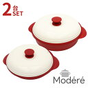 \レビュー特典有/2024年新商品 2sizeセット Modere 電子レンジ調理器 HDL-5444 【在庫有り】 | 電子レンジ レンジ 焼き魚 調理器 時...