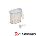 パール金属 モデュールプラス 調味料ストッカー390ml(ブルー) | ブルー 調味料入れ キッチン用品 可愛い 密閉容器 スプーン付き 調味料 ストッカー 日...