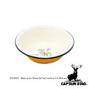 キャプテンスタッグ(CAPTAIN STAG) ディズニー ホーローボウル16cm(くまのプーさん) | ディズニー キッチン用品 食器 パール金属 アウトドア 皿 食器類 お皿 ホーロー皿 調理 料理 キャンプ ボール プーさん ほうろう