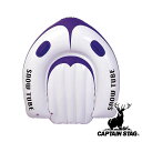 【お得な2個セット】キャプテンスタッグ(CAPTAIN STAG) スノーチューブ #7001 | ソリ ボートタイプ 雪遊び 浮き輪 ポンプ付 ジュニア キッ...
