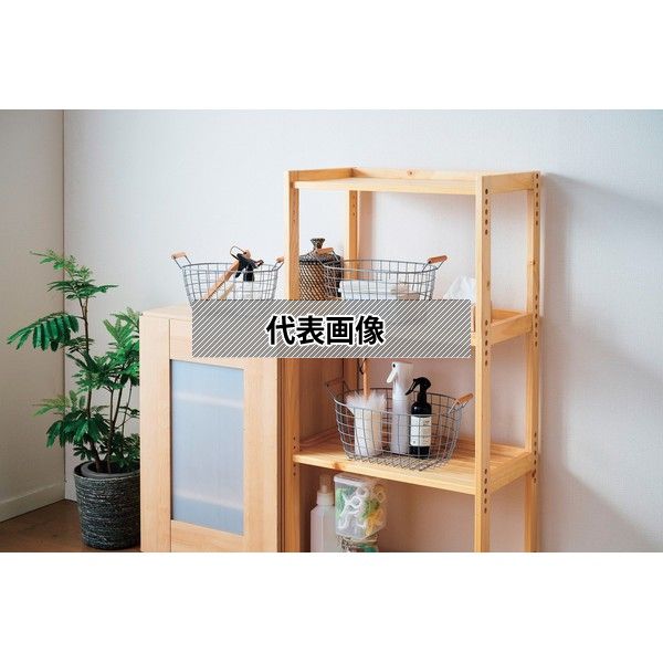 商品の特徴 パール金属 ワイヤーオーバルバスケット L(木柄) サンドグレー N-7352 ●やさしい木の取っ手が、暮らしにぬくもりを ●オーバル型で、やわらかく上品な印象に ●置くだけで絵になる、見せる収納バスケット ●ナチュラルな木柄とワイヤーの絶妙バランス ●キッチンにもリビングにもなじむ万能デザイン ●小物をまとめて、すっきり整う暮らしへ ●取っ手付きで持ち運びもラクラク ●収納しながら、空間にアクセントを ●生活感を隠して、センスを引き立てる ●丸みのあるフォルムで、やさしい印象に ●どんなインテリアにもなじむナチュラルカラー ●使うたびに気分が上がる、上質な佇まい ●収納もインテリアも、これひとつで叶える ●並べてもかわいい、統一感のある空間づくりに ●暮らしに寄り添う、やさしい収納アイテム 製品仕様 ●製品サイズ(約)／418×250×195mm ●製品重量(約)／400g ●材質／サイズは取っ手含む。本体：スチール(粉体塗装)　取っ手：天然木(ビーチ材)　 ●原産国／中国 JANコード：4976790873529