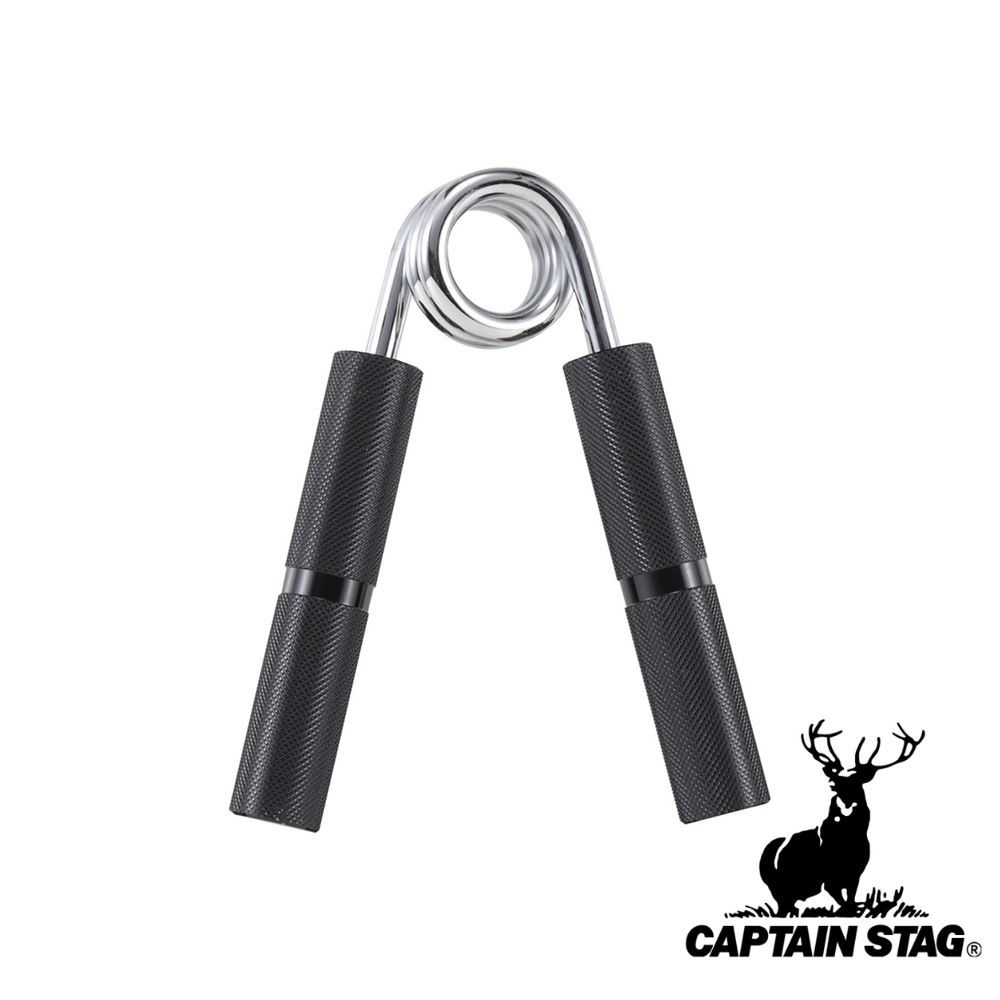 【お得な2個セット】キャプテンスタッグ(CAPTAIN STAG) アルミハンドグリップ55Kg(ブラック) | ブラッ..