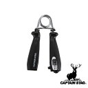 キャプテンスタッグ(CAPTAIN STAG) ハンドグリップカウンター付 15Kg (ブラック/レッド) | ブラック レッド 筋トレ 握力強化 カウンター付...
