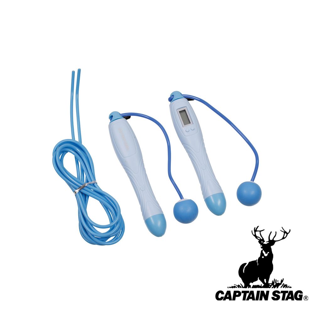 【お得な2個セット】キャプテンスタッグ(CAPTAIN STAG) Vit Fit エアーなわとび(ブルー) | ブルー アウトドア グッズ キャンプ用品 屋外...