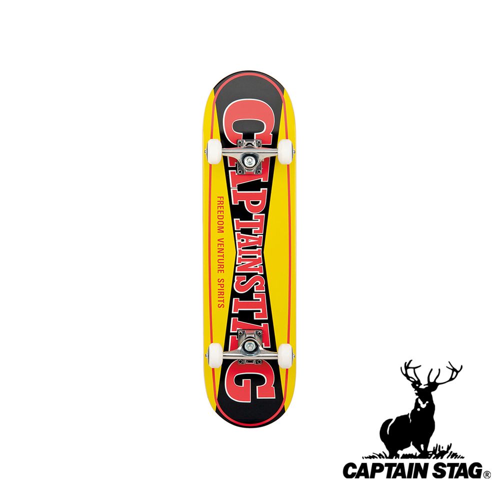 キャプテンスタッグ(CAPTAIN STAG) スケートボード PD-13 | スケボー アウトドア コンプリート キャンプ レジャー 完成品 幅8 長さ31 メンズ レディース ジュニア 31インチ 初心者 ビギナー プレイグッズ