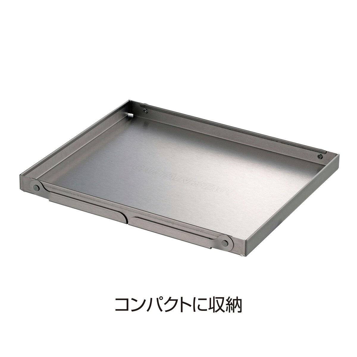 【2個セット】キャプテンスタッグ(CAPTAIN STAG) カマドダイ B5型用 | カマドダイ B5型用 ミニテーブル アウトドア ステンレス製 焚き火台 スタンド バーベキュー キャンプ キャンプ用品 屋外 シルバー 焚火台 メンズ レディース first23-18828642 セミプロDIY店ファースト サンプル画像2