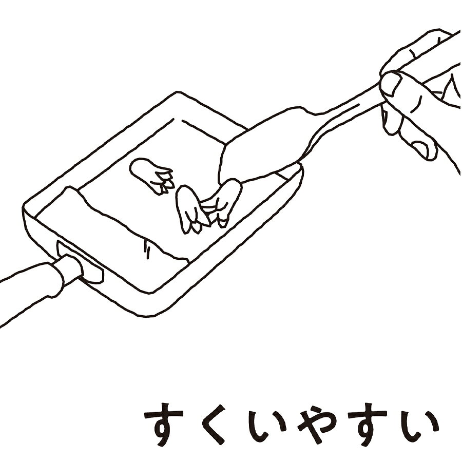 パール金属 TOUCH st シリコーン料理スプーンクリーナー 小 (BLACK) | 小 パール金属 調理器具 ブラック シリコン キッチン用品 ヘラ 黒 製菓器具 食器 お菓子作り 耐熱温度230度 シンプル シリコーン スパチュラ 日常 生活 first23-17842009 セミプロDIY店ファースト サンプル画像3