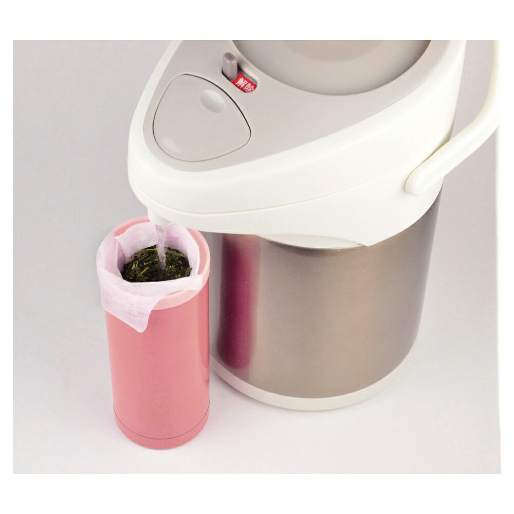 セミプロDIY店ファーストの【2個セット】マグ用簡単茶こし(24枚入) | 24枚入 茶こし 急須や湯のみ 固定テープ付 茶漉し 使い捨て キッチン用品 マグ用 簡単茶こし パール 24枚入り コーヒー用品 茶器｜アングル2