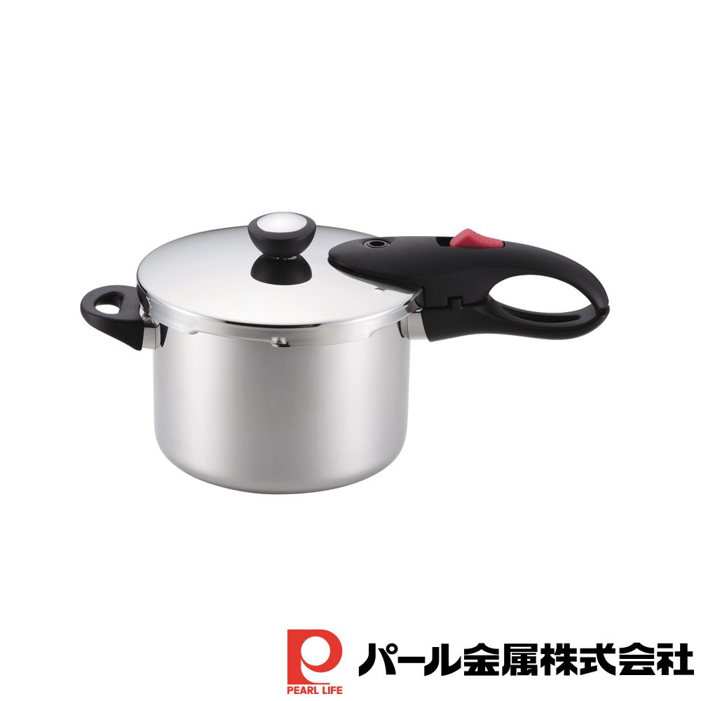 パール金属 軽量単層NEO 片手圧力鍋4.5L | パール金属 軽量単層NEO 圧力鍋 片手圧力鍋 IH対応 軽量 片..