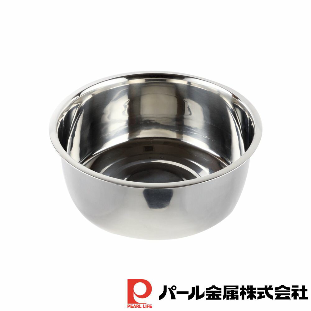 【お得な2個セット】アットアクア ステンレス製洗桶30cm(ゴム足付) | アットアクア ゴム足付 洗い桶 たらい つけ置き ステンレス 調理器具 食器 水まわ...