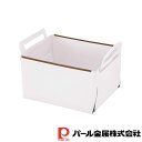 パール金属 フェイクレザー CUBEケース L WHITE | パール金属 CUBEケース
