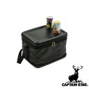 キャプテンスタッグ(CAPTAINSTAG) スーパーコールドクーラーバッグ12L(ブラック) UE-0609 | ブラック アウトドア 保冷バッグ キャンプ ...