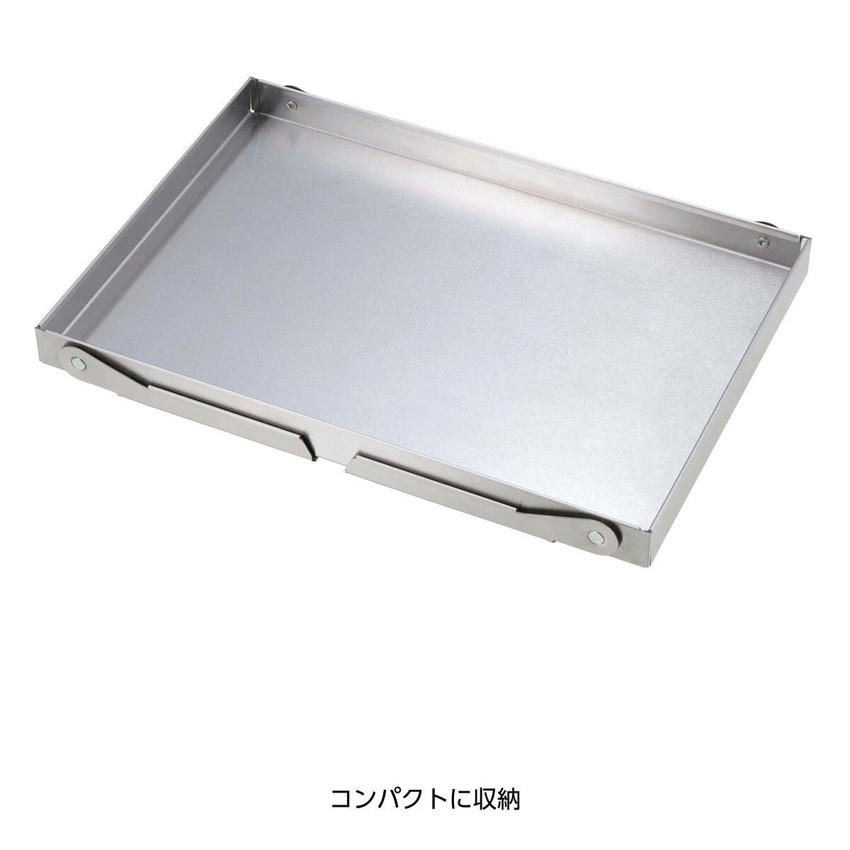 セミプロDIY店ファーストの【2個セット】キャプテンスタッグ(CAPTAINSTAG) カマドダイ A4型用 UG-3304 | カマドダイ A4型用 ミニテーブル キャンプ アウトドア A4型 カマド テーブル 折りたたみ 焚き火台 スタンド ステンレス製 バーベキュー 台 キャンプ用品｜アングル2