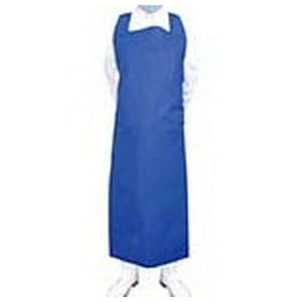 テラモト(TERAMOTO) 抗菌バリカルエプロン ブルー L 90cm×125cm CE-962-330-3 [法人限定] | ブルー テ..